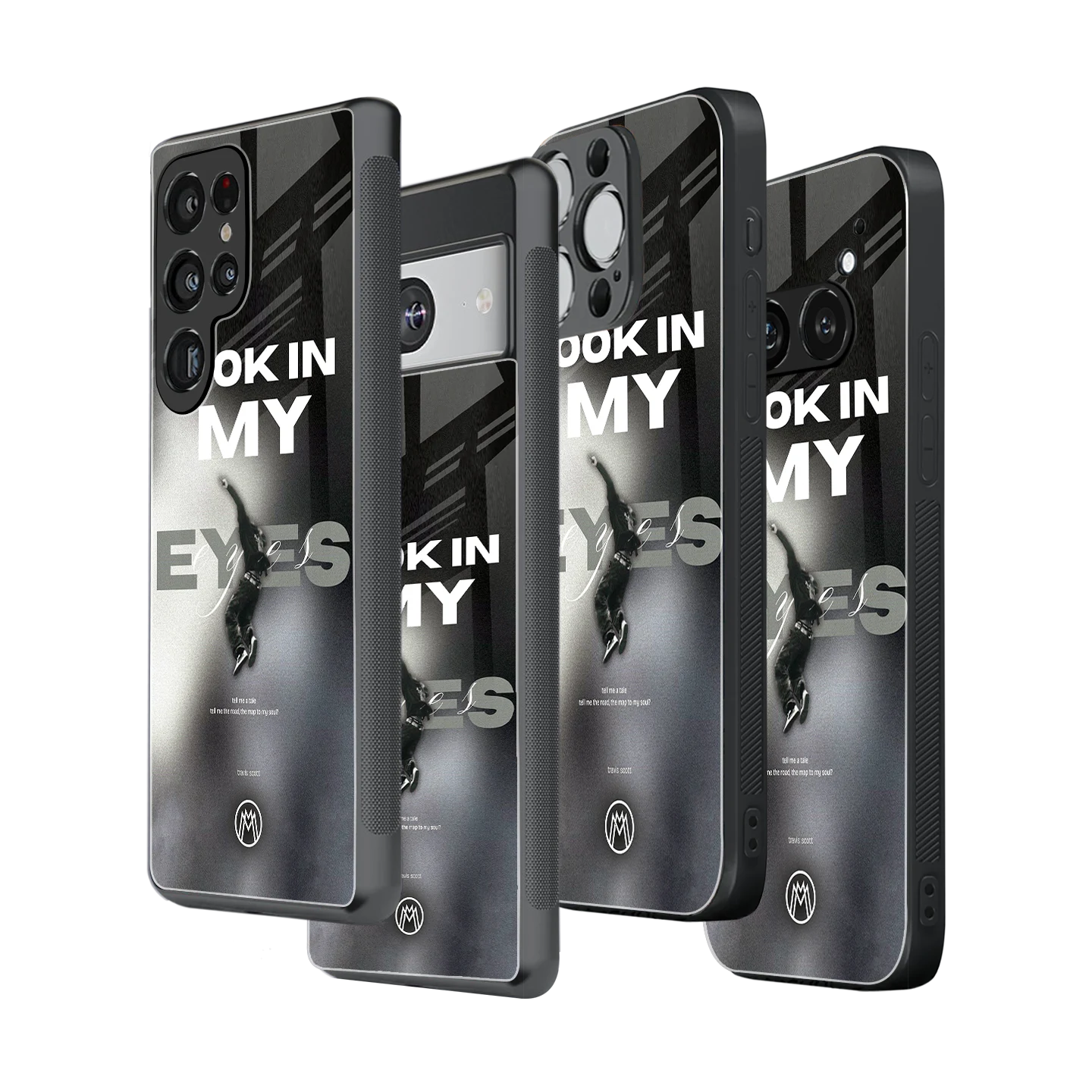 Stylish Glass Back Case for All Smartphones iPhone, Samsung, OnePlus, Pixel, Redmi, Oppo, Vivo, Motorola