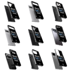 Durable Glass Back Mobile Case for iPhone, Samsung, OnePlus, Google Pixel, Redmi, Vivo, Oppo