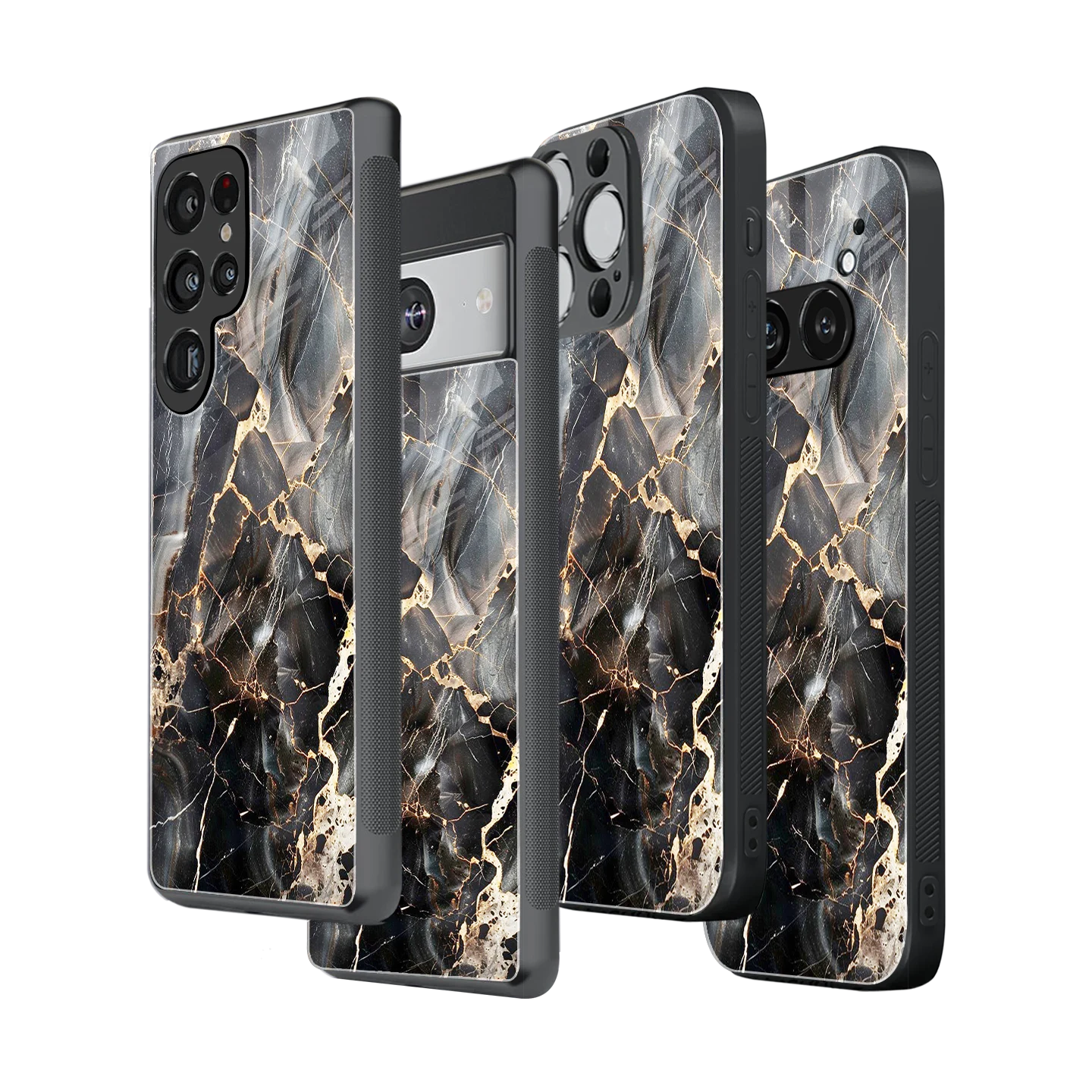 Stylish Glass Back Case for All Smartphones iPhone, Samsung, OnePlus, Pixel, Redmi, Oppo, Vivo, Motorola