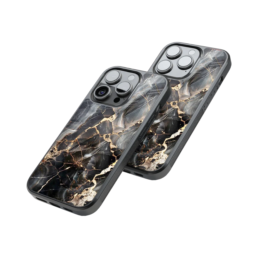 Protective Glass Back Phone Case Compatible with iPhone, Samsung, OnePlus, Pixel & More