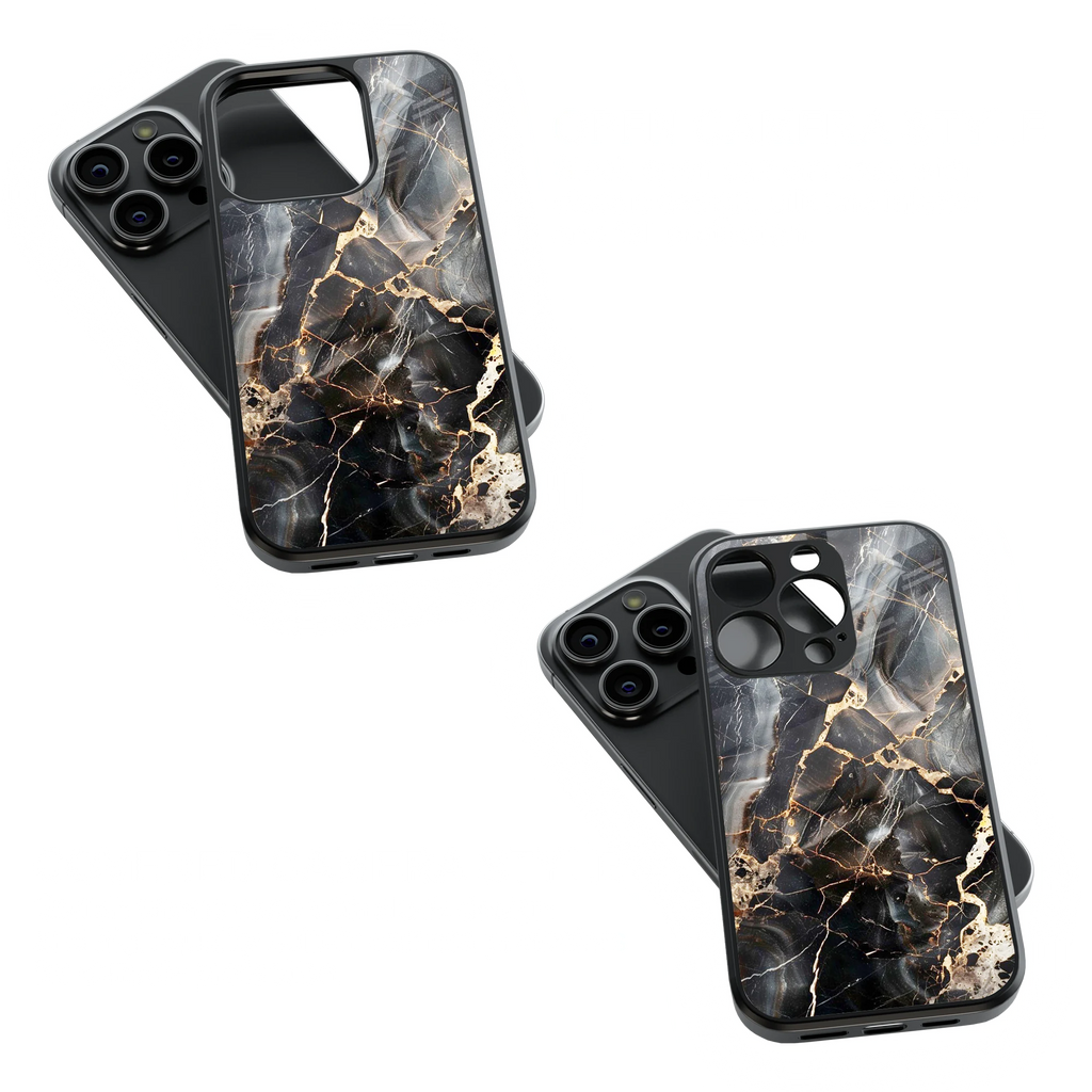 Trendy Glass Back Mobile Case for iPhone, Samsung, Redmi, OnePlus, Google Pixel, Motorola