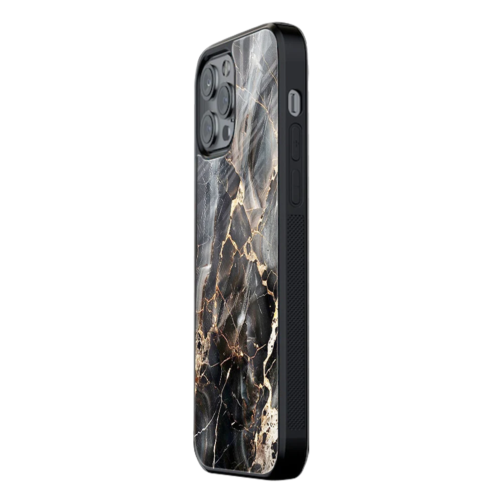 Slim Glass Back Phone Case for Multiple Brands iPhone, Samsung, Redmi, OnePlus, Oppo, Vivo