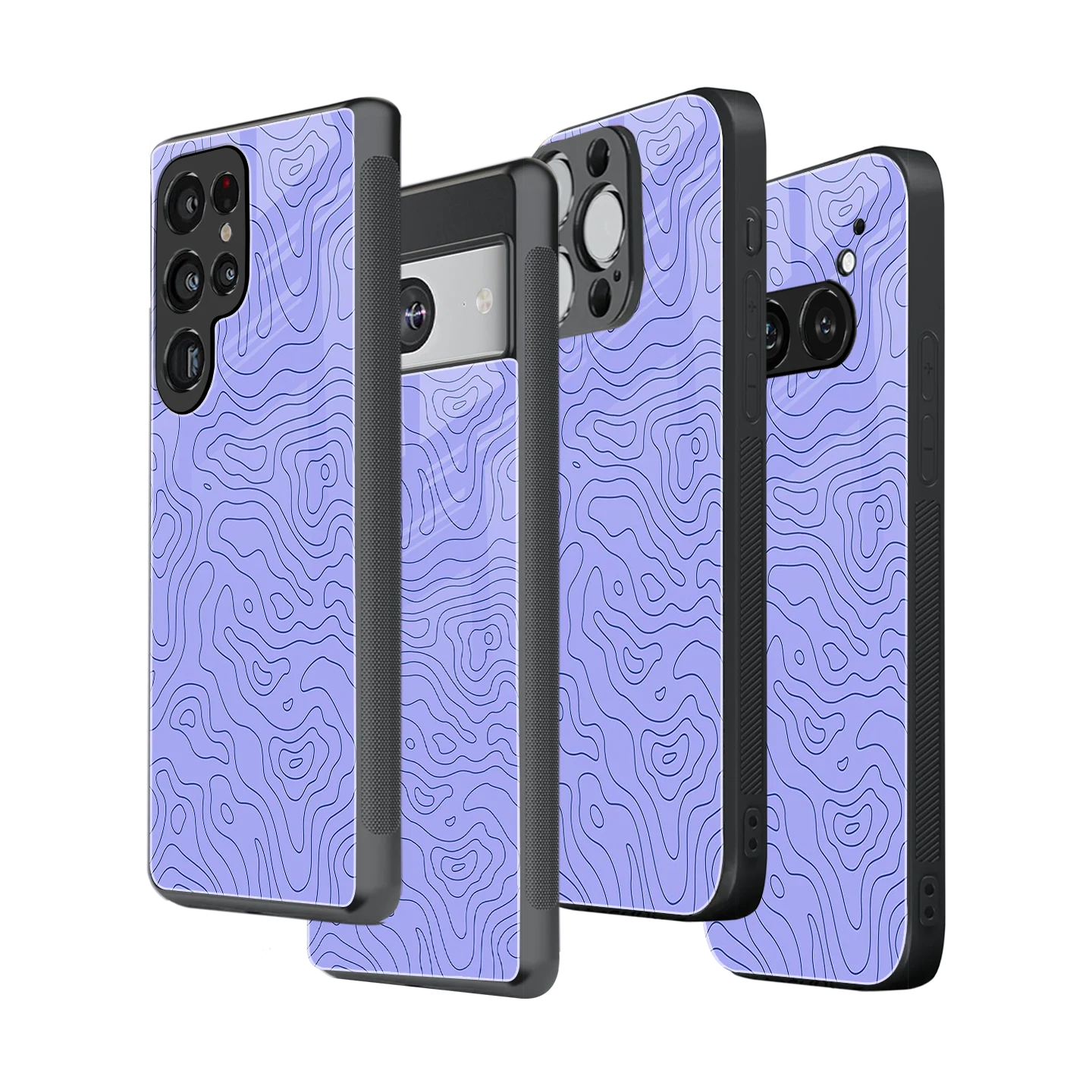 Stylish Glass Back Case for All Smartphones iPhone, Samsung, OnePlus, Pixel, Redmi, Oppo, Vivo, Motorola