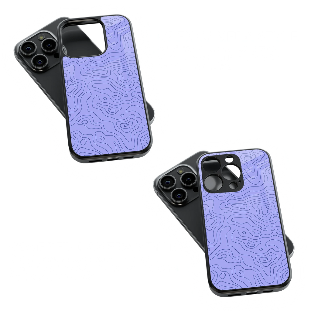Trendy Glass Back Mobile Case for iPhone, Samsung, Redmi, OnePlus, Google Pixel, Motorola
