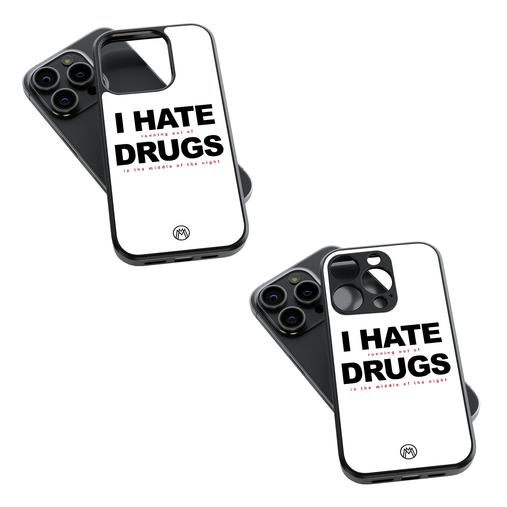 Trendy Glass Back Mobile Case for iPhone, Samsung, Redmi, OnePlus, Google Pixel, Motorola