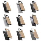 Durable Glass Back Mobile Case for iPhone, Samsung, OnePlus, Google Pixel, Redmi, Vivo, Oppo