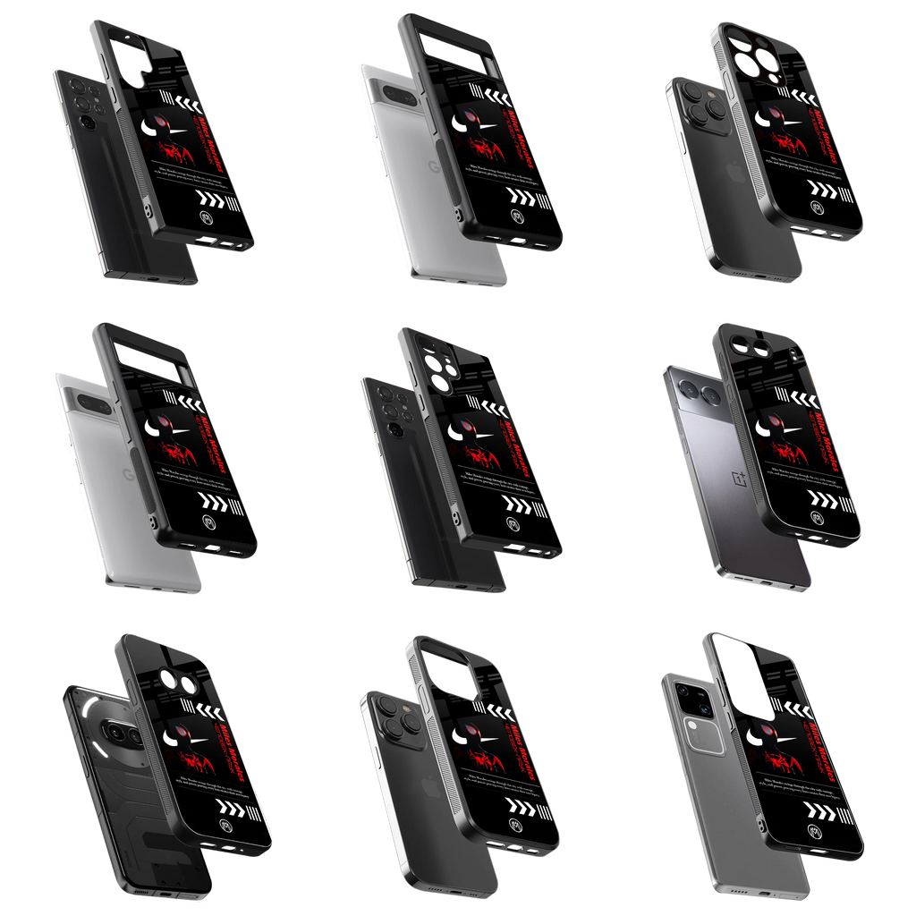 Durable Glass Back Mobile Case for iPhone, Samsung, OnePlus, Google Pixel, Redmi, Vivo, Oppo