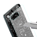minimalistic black aesthetic collage back phone cover | glass case for iphone 16e