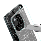 minimalistic black aesthetic collage back phone cover | glass case for oneplus nord ce 3