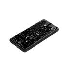 minimalistic black aesthetic collage back phone cover | glass case for samsung galaxy s24 plus