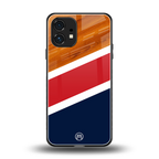 minimalistic wooden pattern back phone cover | glass case for nothing phone 1