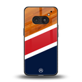 minimalistic wooden pattern back phone cover | glass case for nothing phone 2a