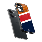 minimalistic wooden pattern back phone cover | glass case for oneplus nord 3
