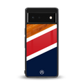 minimalistic wooden pattern back phone cover | glass case for google pixel 6