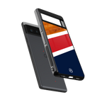 minimalistic wooden pattern back phone cover | glass case for Google Pixel 6A