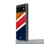 minimalistic wooden pattern back phone cover | glass case for google pixel 6