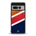 minimalistic wooden pattern back phone cover | glass case for google pixel 7 pro