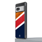 minimalistic wooden pattern back phone cover | glass case for Google Pixel 7