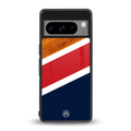 minimalistic wooden pattern back phone cover | glass case for google pixel 8 pro