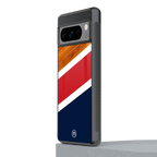 minimalistic wooden pattern back phone cover | glass case for google pixel 8 pro