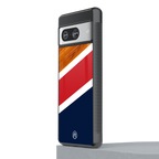 minimalistic wooden pattern back phone cover | glass case for Google Pixel 8