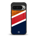 minimalistic wooden pattern back phone cover | glass case for google pixel 9 pro
