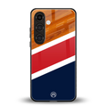 minimalistic wooden pattern back phone cover | glass case for samsung galaxy s23 plus