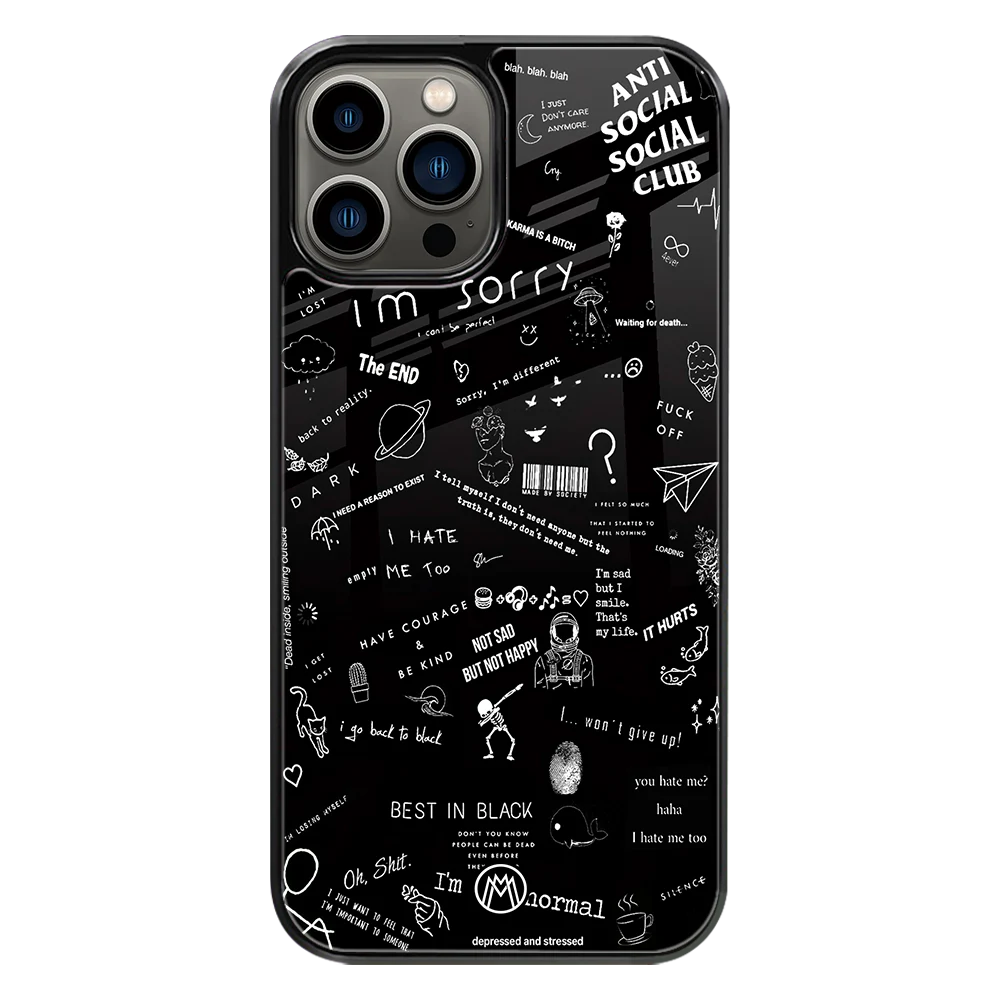 Premium Glass Back Mobile Phone Cover for iPhone, Samsung, OnePlus, Google Pixel, Redmi, Oppo, Vivo & Realme