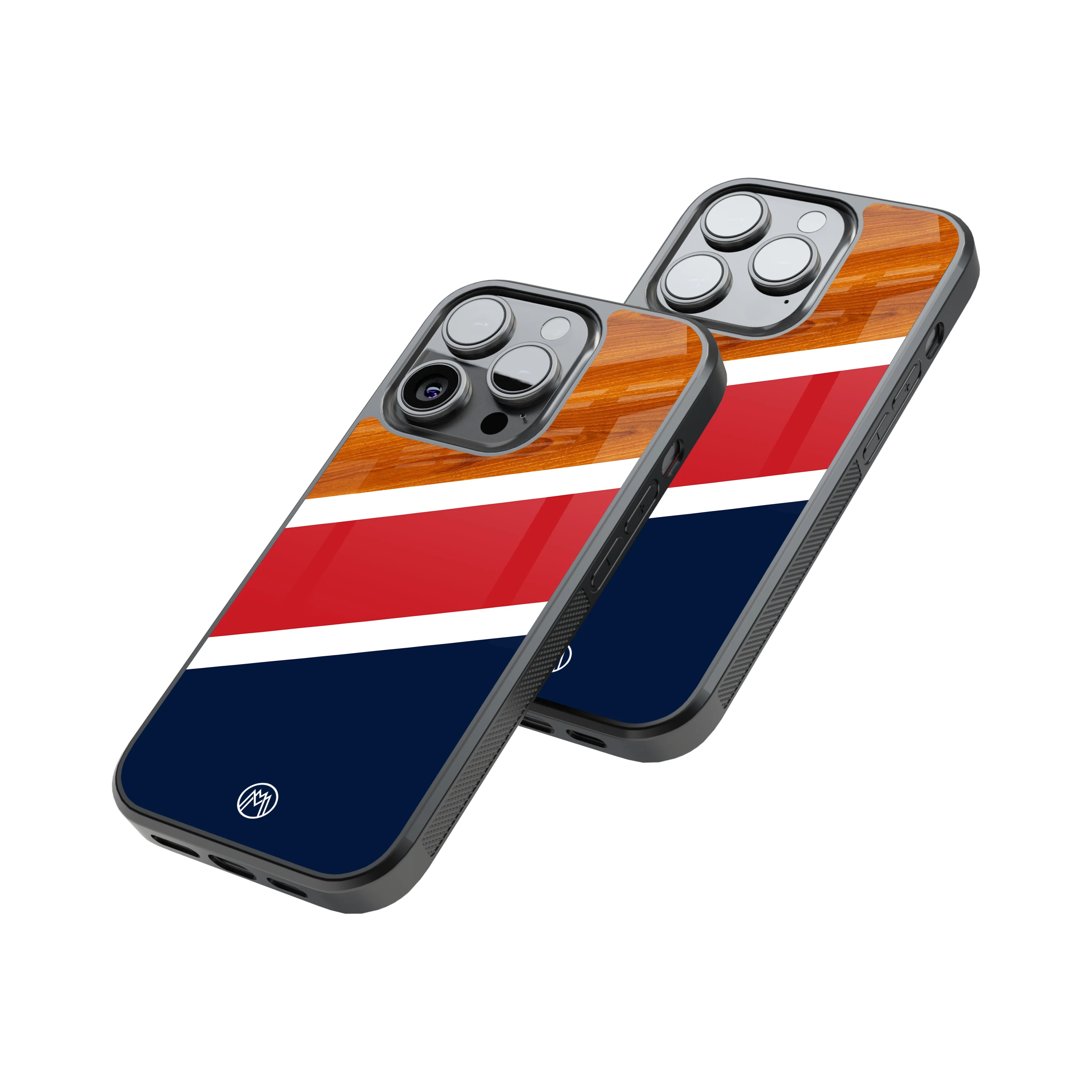 Protective Glass Back Phone Case Compatible with iPhone, Samsung, OnePlus, Pixel & More