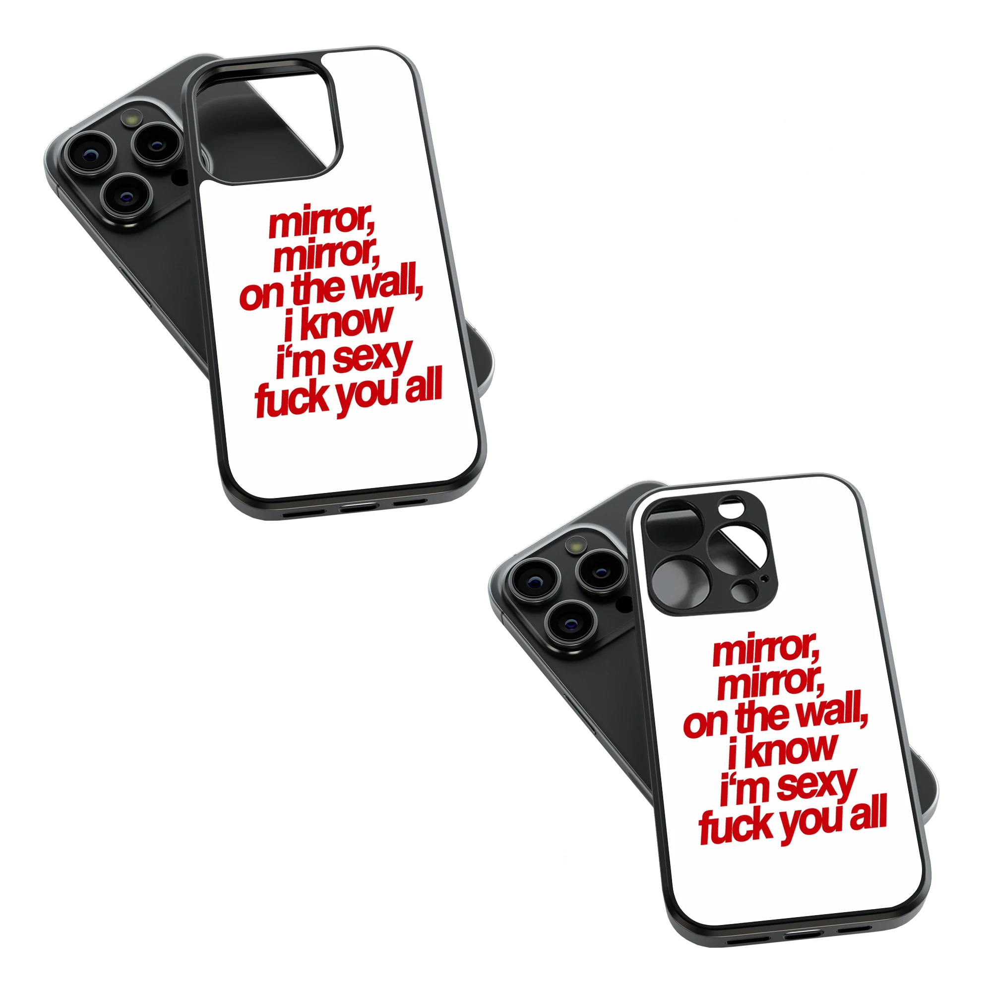 Trendy Glass Back Mobile Case for iPhone, Samsung, Redmi, OnePlus, Google Pixel, Motorola