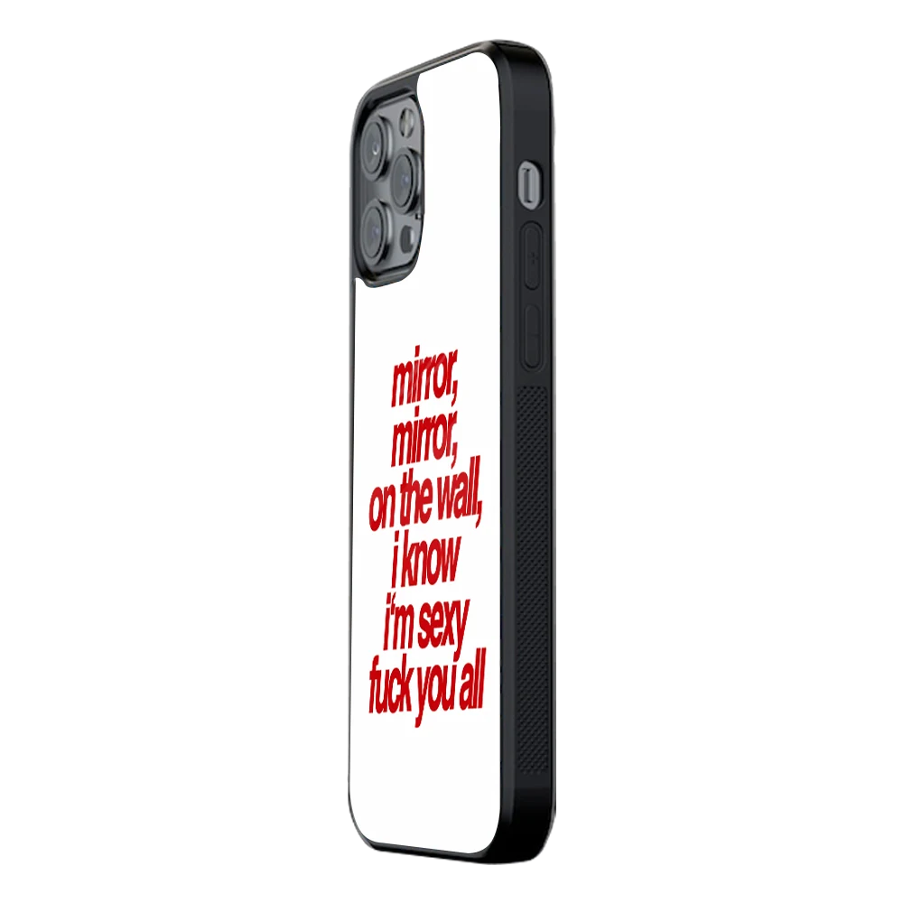 Slim Glass Back Phone Case for Multiple Brands iPhone, Samsung, Redmi, OnePlus, Oppo, Vivo