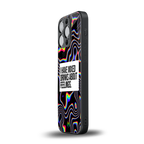 mixed emotions back phone cover | glass case for iphone 15 pro