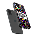 mixed emotions back phone cover | glass case for iphone 16