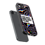mixed emotions back phone cover | glass case for iphone 16e