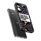 mixed emotions back phone cover | glass case for oneplus nord ce 3