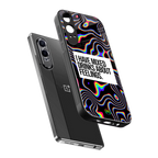 mixed emotions back phone cover | glass case for oneplus nord ce 4 lite