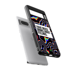 mixed emotions back phone cover | glass case for Google Pixel 7