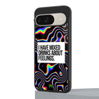 mixed emotions back phone cover | glass case for google pixel 9