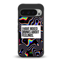 mixed emotions back phone cover | glass case for google pixel 9 pro
