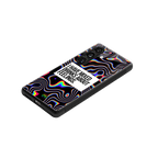mixed emotions back phone cover | glass case for samsung galaxy s24 fe