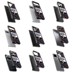 Durable Glass Back Mobile Case for iPhone, Samsung, OnePlus, Google Pixel, Redmi, Vivo, Oppo