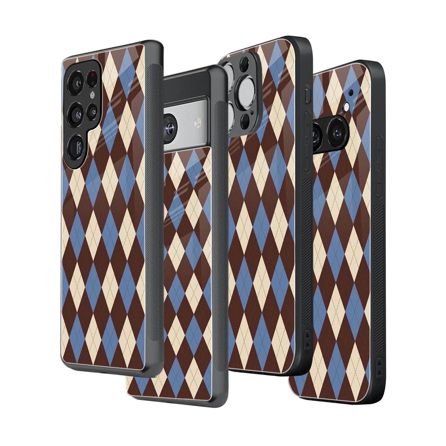 Stylish Glass Back Case for All Smartphones iPhone, Samsung, OnePlus, Pixel, Redmi, Oppo, Vivo, Motorola