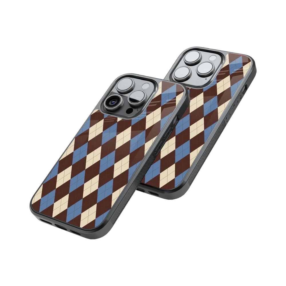 Protective Glass Back Phone Case Compatible with iPhone, Samsung, OnePlus, Pixel & More