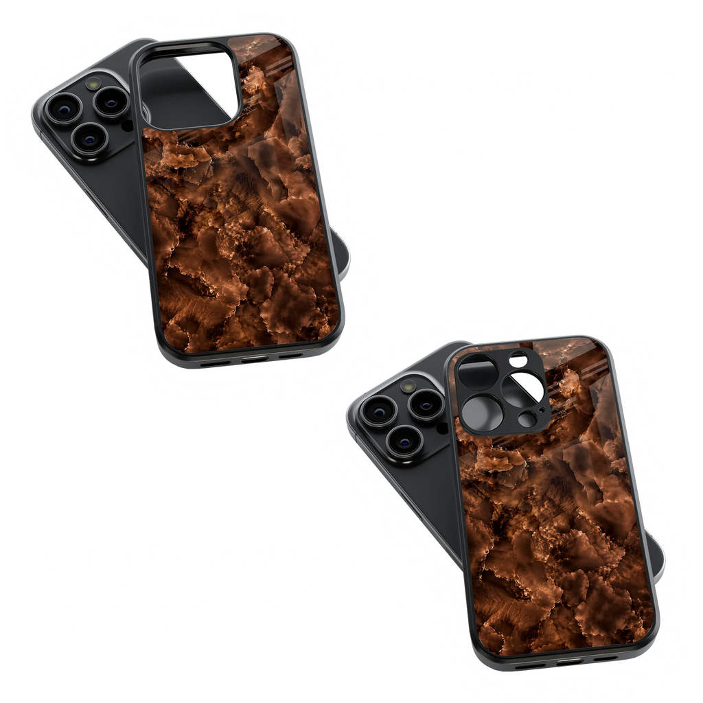 Trendy Glass Back Mobile Case for iPhone, Samsung, Redmi, OnePlus, Google Pixel, Motorola