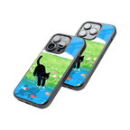 Protective Glass Back Phone Case Compatible with iPhone, Samsung, OnePlus, Pixel & More