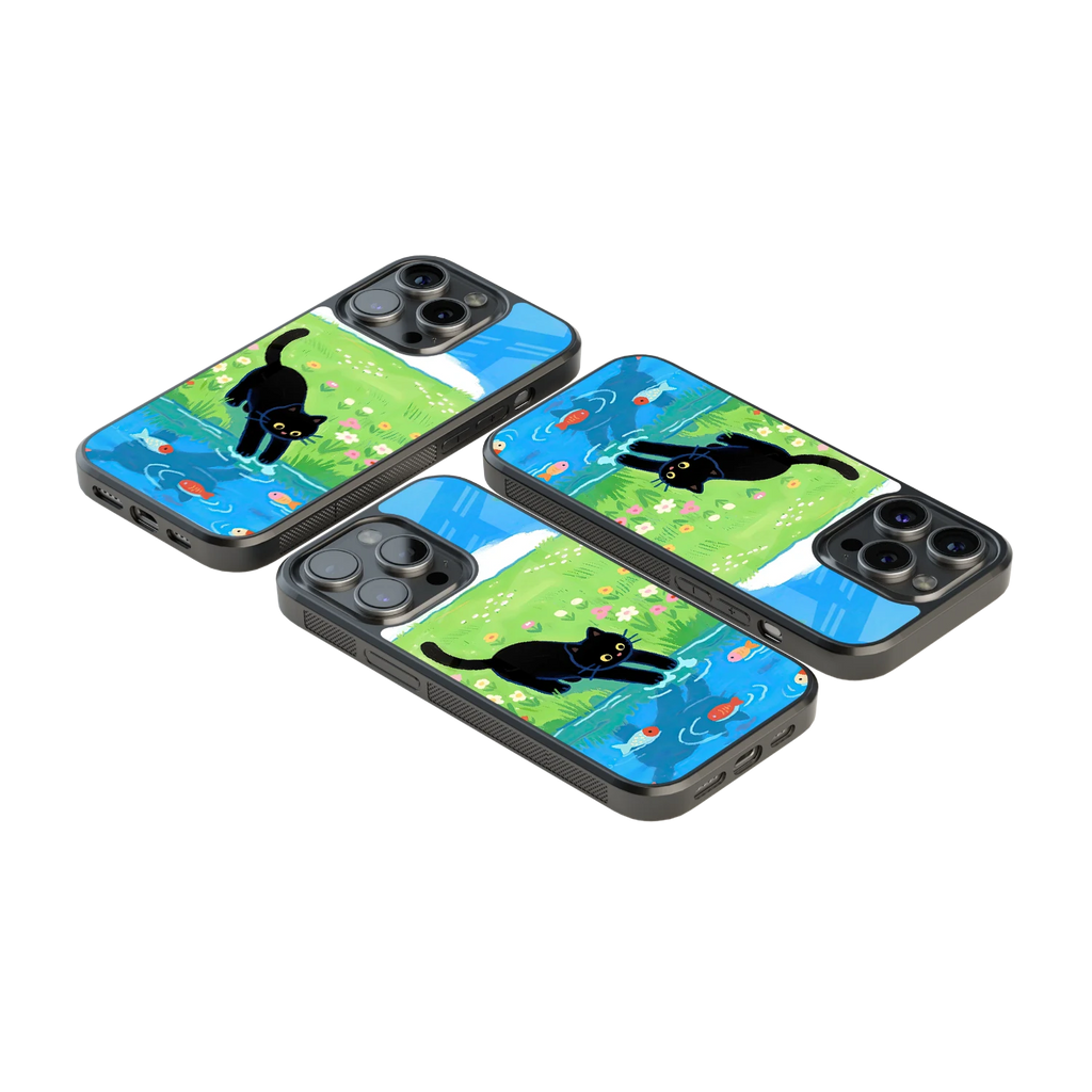 Luxury Glass Back Mobile Cover for iPhone, Samsung Galaxy, OnePlus, Pixel, Redmi & More