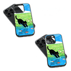 Trendy Glass Back Mobile Case for iPhone, Samsung, Redmi, OnePlus, Google Pixel, Motorola
