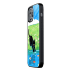 Slim Glass Back Phone Case for Multiple Brands iPhone, Samsung, Redmi, OnePlus, Oppo, Vivo