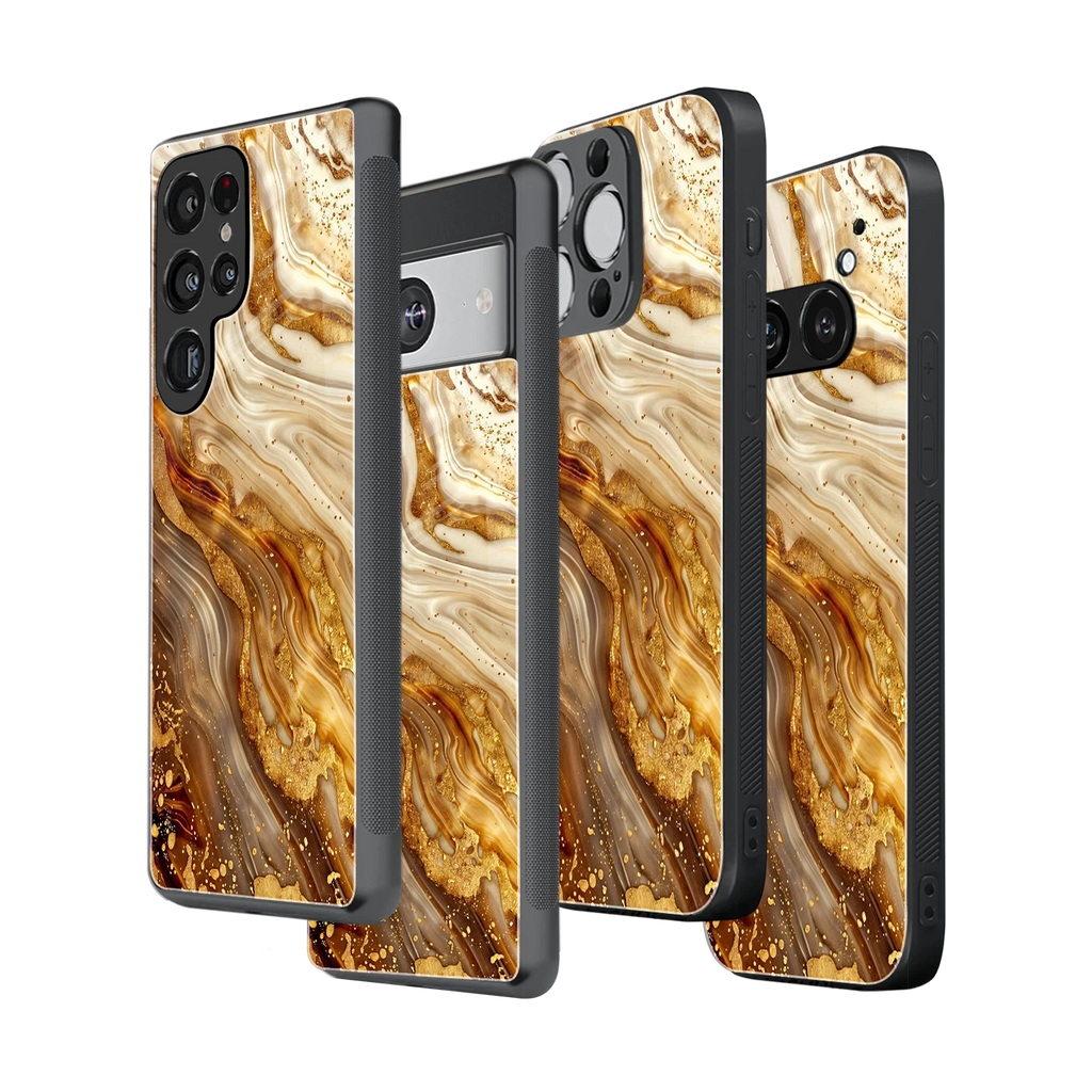 Stylish Glass Back Case for All Smartphones iPhone, Samsung, OnePlus, Pixel, Redmi, Oppo, Vivo, Motorola