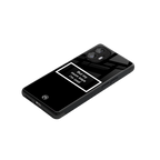 mom says i'm cool black back phone cover | glass case for nothing phone 2